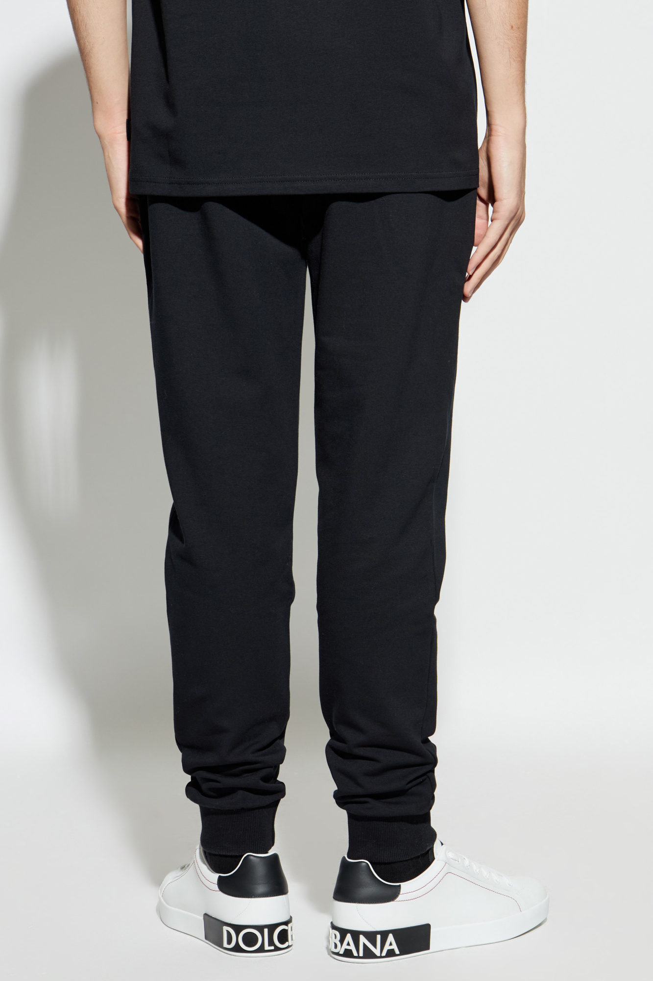 Black Sweatpants with logo Moschino - Vitkac France